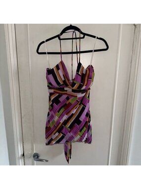 Charlotte Russe Vintage Halter Top